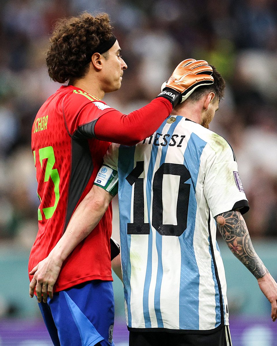 Memo Ochoa had to show respect after Leo Messi’s golazo against him 📸