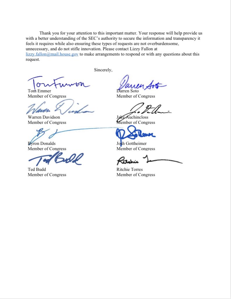 RepDarrenSoto's tweet photo. 🧵 Statement on Bipartisan March 16, 2022 Letter to SEC 

Rep Soto believes a federal investigation into FTX is more than warranted due to alleged misappropriation. Soto condemns theft of consumer money by any industry, including cryptocurrencies. The SEC should act. https://t.co/RP8TY67Mvb