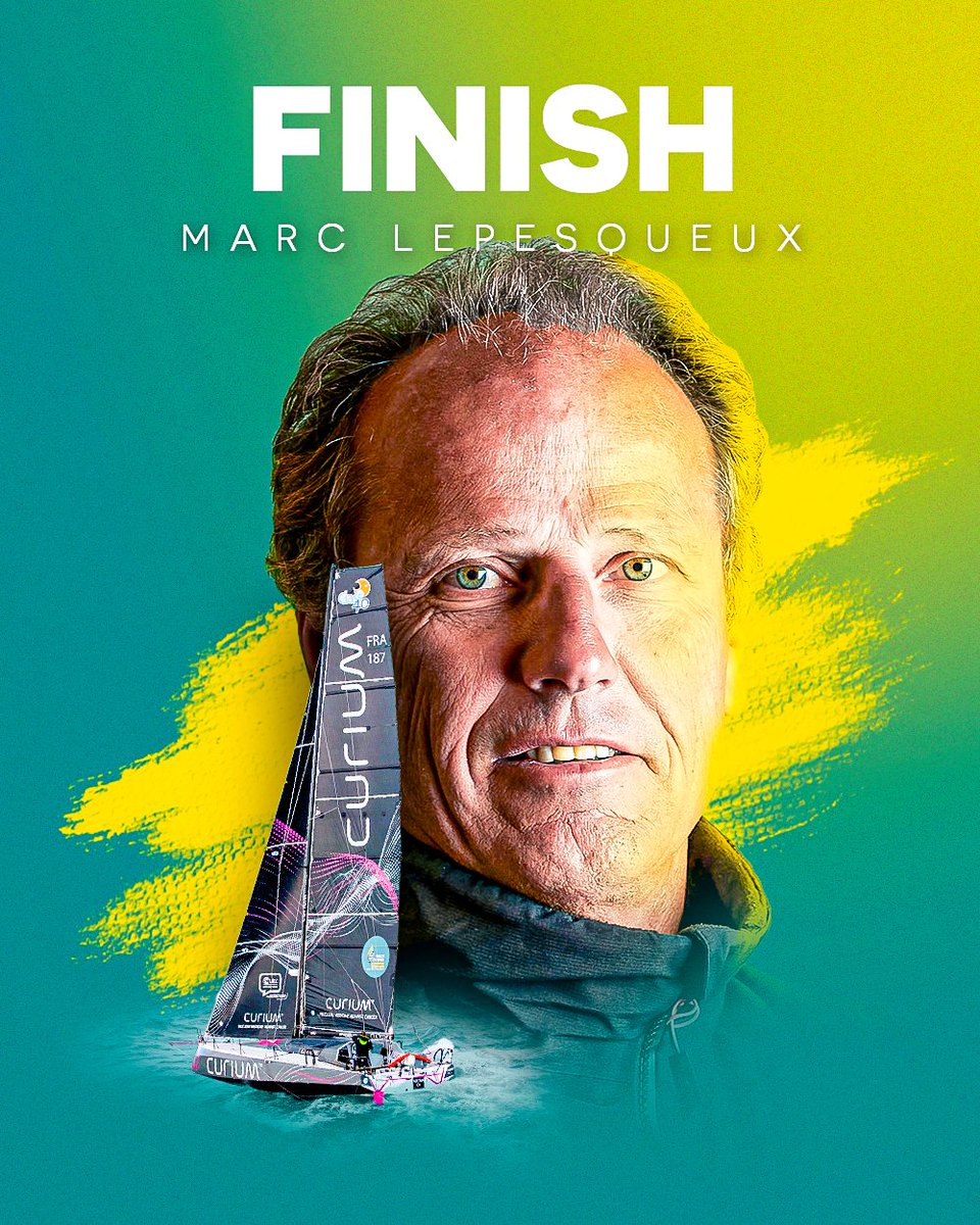 [(ARRIVAL <a href="/AssoClass40/">Association Class40</a>🏁)]

Marc LEPESQUEUX / CURIUM life forward crossed the finish line of the #RDR2022 this evening in 20th position of the Class40 ranking! 👏