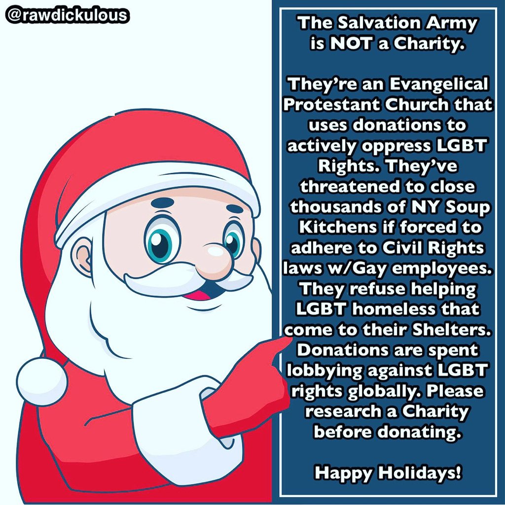 daviddlevine's tweet photo. Don't donate to the Salvation Army. Not a plug nickel. https://t.co/BGi3mzameU
