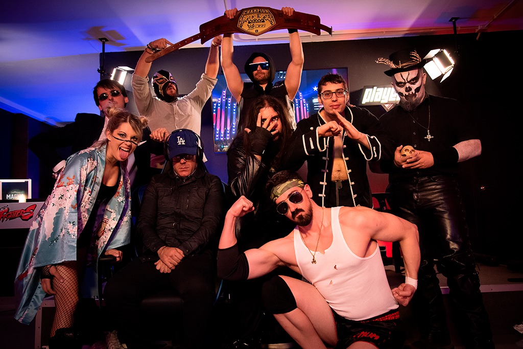 BCNFighters's tweet photo. Muchas gracias a todos los que habéis hecho posible el #ApocalypseShowdown y los que habéis seguido el evento ❤️
Agradecer a @2KEspana por confiar en nosotros 😊
#WWE2K22 https://t.co/ojkCMNHpUr