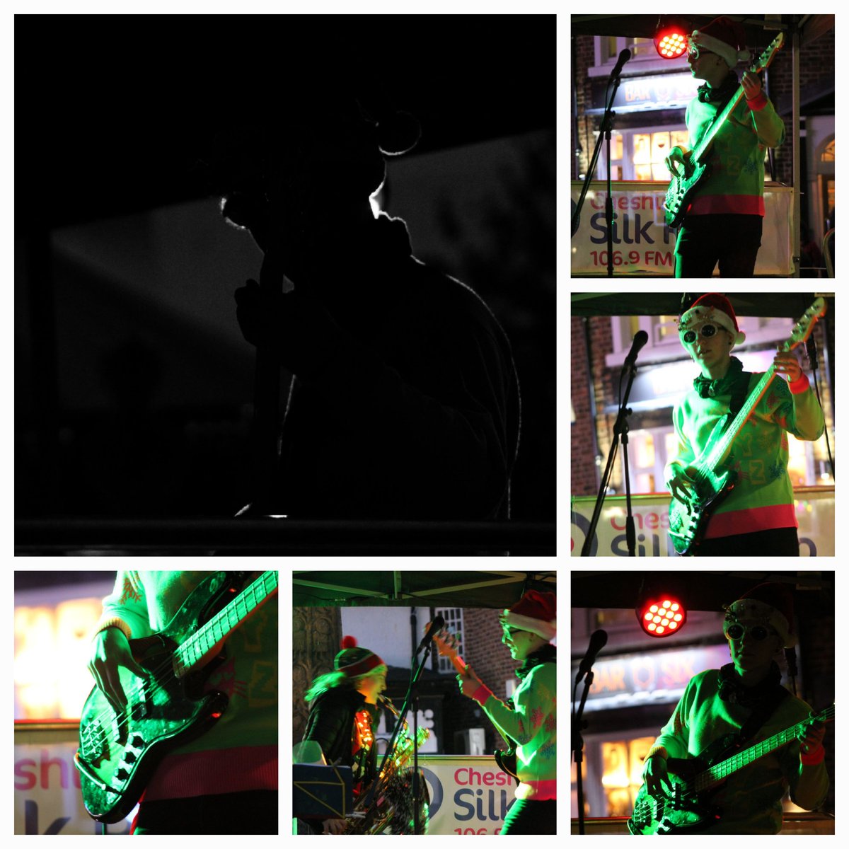IanBloor3's tweet photo. Pictures from today's Christmas lights switch on in Sandbach with @FranticFridays @c4llumr @LiterallyJustDJ @farradiddle @helfrank https://t.co/99eRVH1n2b