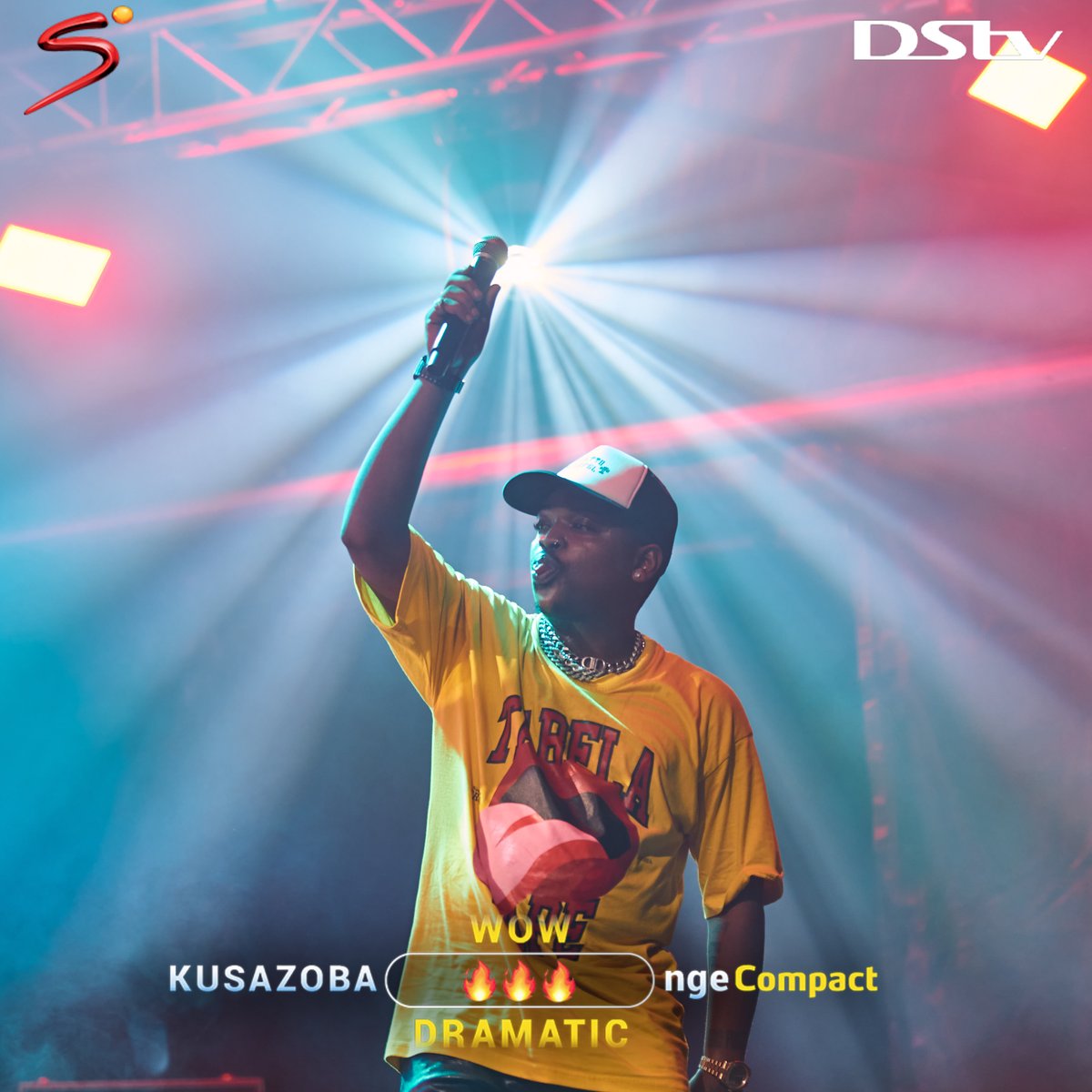 DStv's tweet photo. We had a line-up at #LyfeFest that could match any at the #FIFAWorldCup.
#KusazobaMnandi ngeCompact. π₯π₯π₯ https://t.co/jhH7lpchPk