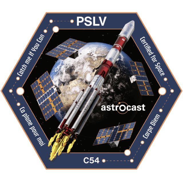 Mike_Fleming's tweet photo. PSLV-C54 Spaceflight launches 4 @strocast satellites. 14 IOT LEO cubesats now in orbit. #L-Band. https://t.co/XDyS9sZu4l