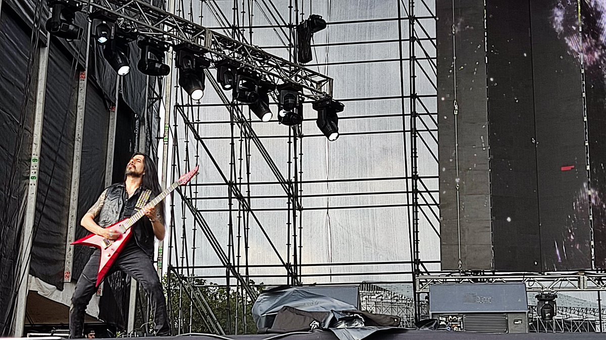 vientosderock's tweet photo. Los sonidos de #MuerteTotal en @rockalparquefes

#VientosdeRock https://t.co/VCtD31K3x1