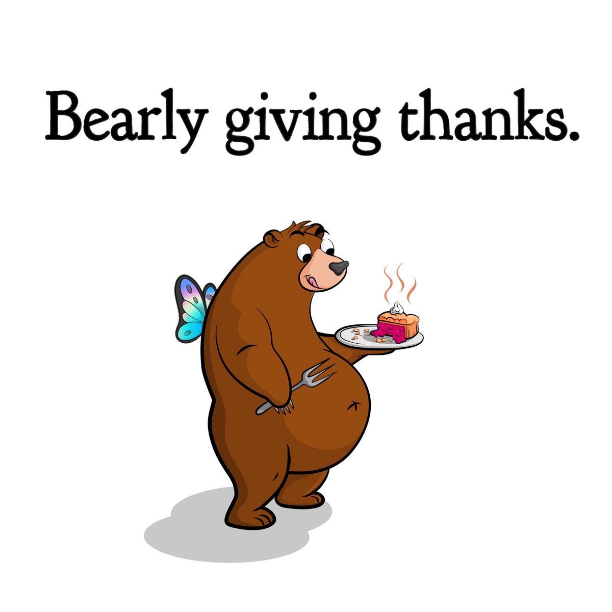 BearlyCreating's tweet image. Bake the world a better place 🥧…it’s the thought the counts😅

Happy Thanksgiving friends!🍁