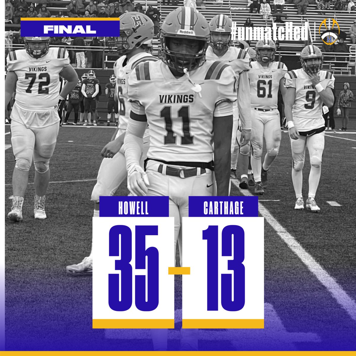 Going to State! We’re not finished yet.
#unmatcHed