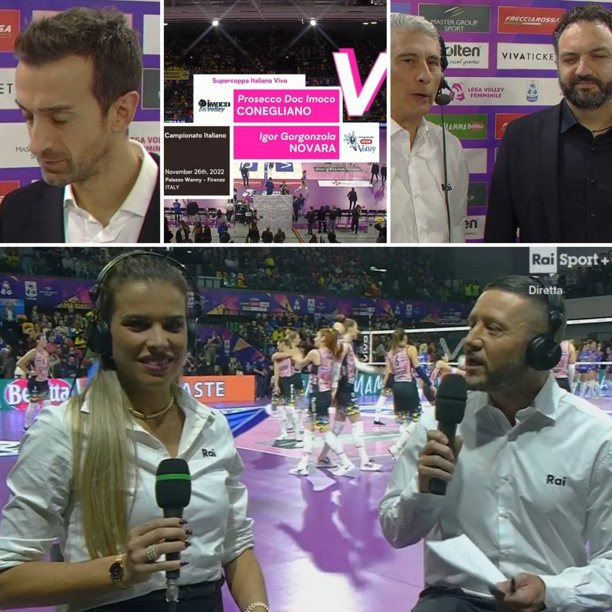 darkokerim's tweet photo. La #Supercoppa 🇮🇹 di #volleyball è #ilClassico: @ImocoVolley 💛 vs @IGOR_Volley 💙 #connov 3-1 25-23;17-25;25-17;25-17 🏐 zapping per avere la cronaca di @marcofantasiatw &amp; @PisaniGiulia malgrado tutto 🏐 il #volley: 14 ragazze saltano per una palla ma alla fine vince #Conegliano https://t.co/24w0BYVctp