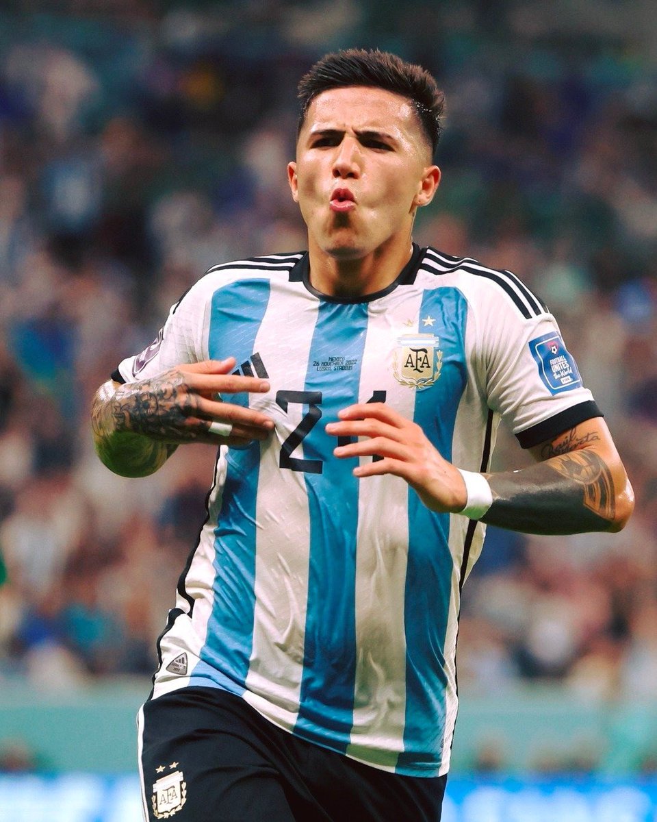 Sofascore Latin America on Twitter "🇦🇷 Enzo Fernández anotó su primer