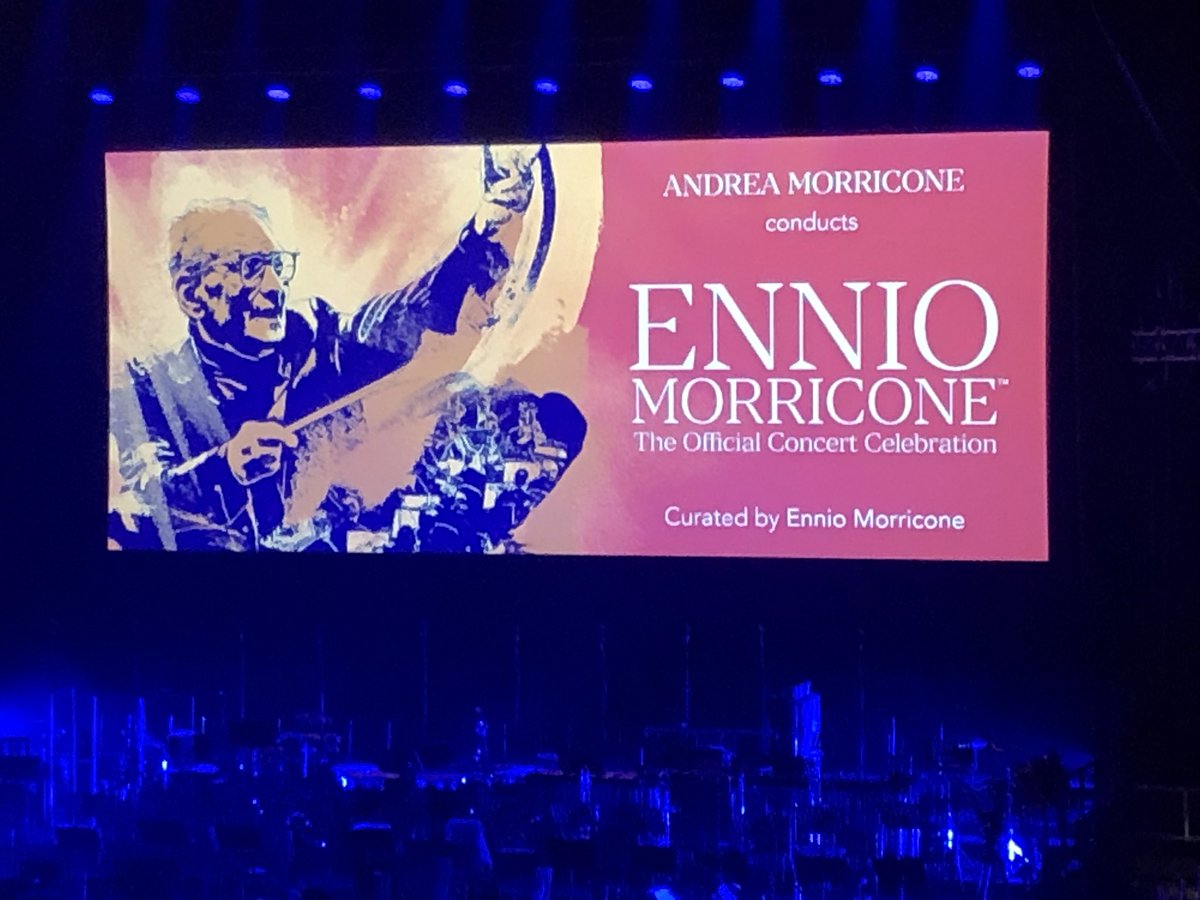 Enjoying #AndreaMorricone conducts #EnnioMorricone At 3 Arena Dublin - The Official Concert Celebration