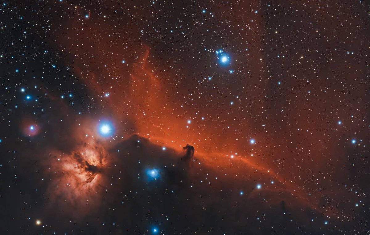 Nebulas in orion #m78 #IC434 with my #redcat71 and my #asi6200MC #astrophotography #orionbelt from my backyard fullframe
#astrophotography #astrophoto #astrofotografia @xipteras #astrobackyard #space #astronomy #stars #deepsky #astroaddicted #univers #stargazing #sky #deepspace