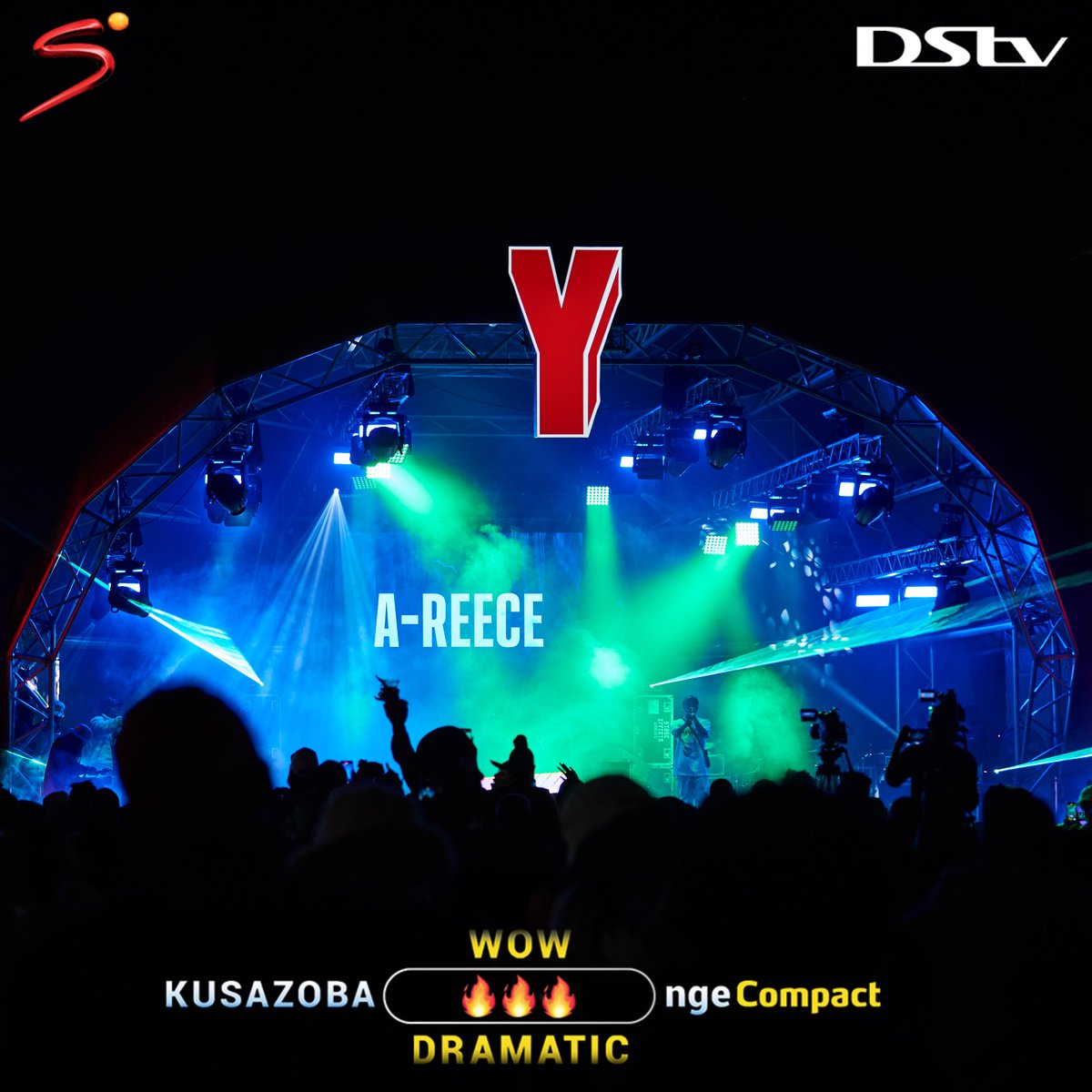 DStv's tweet photo. We had a line-up at #LyfeFest that could match any at the #FIFAWorldCup.
#KusazobaMnandi ngeCompact. π₯π₯π₯ https://t.co/jhH7lpchPk