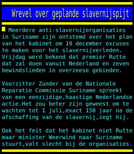 excuses over slavernij