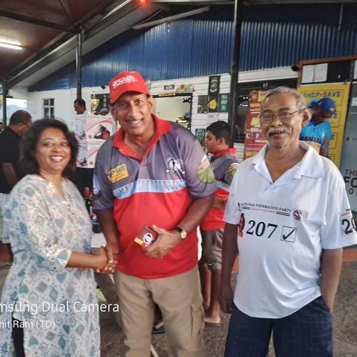 SashiKiranMP's tweet photo. Vinaka #AllenLockington and team for the continued support! #Vote207 https://t.co/Sy4ZFViaCl