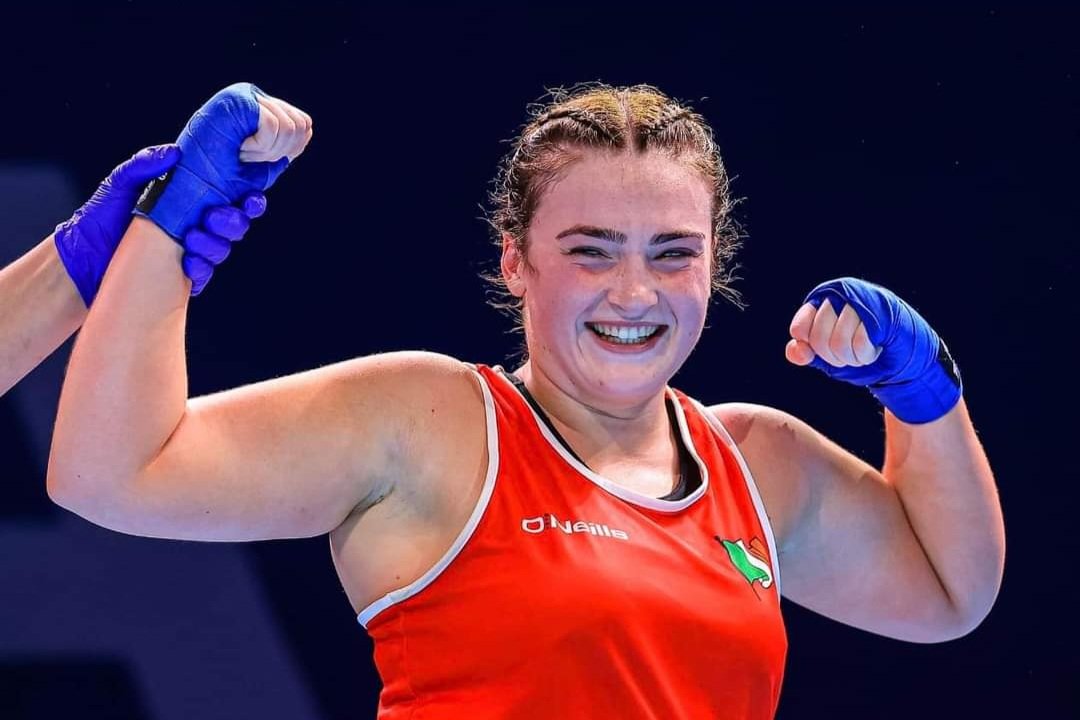 TenchuSports's tweet photo. ๐ฅ WORLD YOUTH CHAMPION
๐ฅ๐ฎ๐ช
Ireland's Cliona Darcy crowned World Youth heavyweight Champion after defeating India 5-0 in the final.
#CSXSports #CSXBoxing #ClionaDarcy #TeamIreland #Ireland #Irish #IrishBoxing https://t.co/9trYSZaMI0