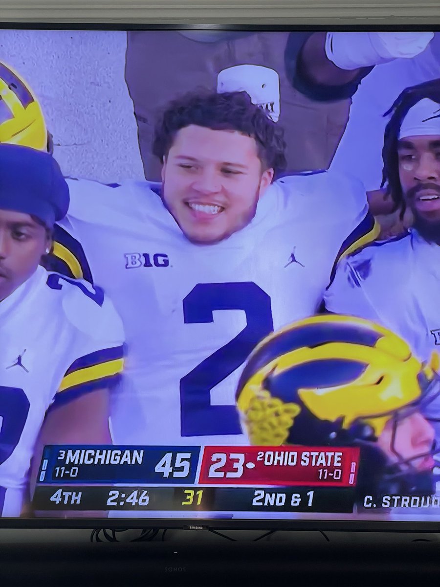 JimAhlersmeyer's tweet photo. O-H-Uh-O @OhioStateFB !!! Go Blue @UMichFootball!!! https://t.co/72oFX9I6pf