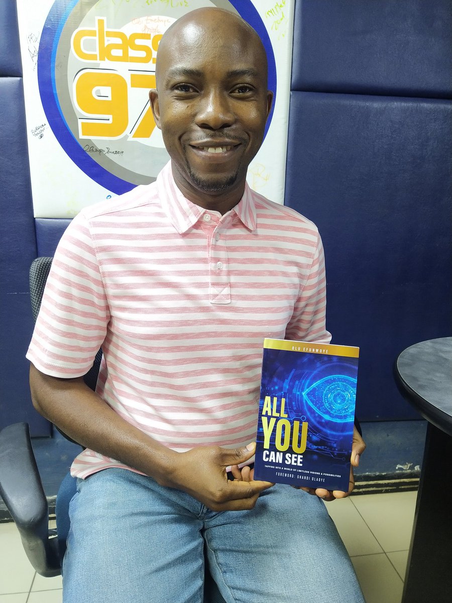 BORWithBenji's tweet photo. Insightful Words From Novel #AllYouCanSee By Olu Efunwoye @ClassicFm973 #BOR
"The word you speak creates the world you see"
"Fake it until you make it" https://t.co/gmMAw49quy