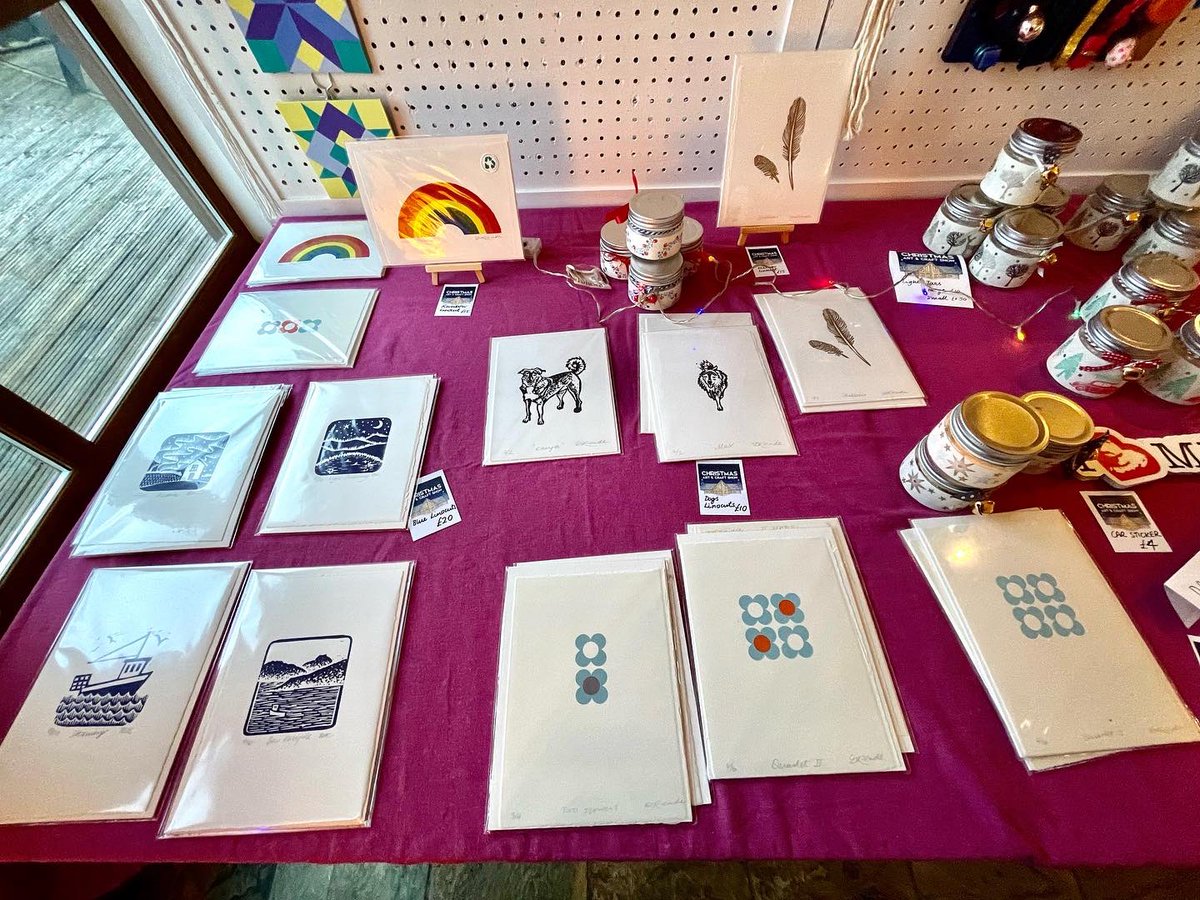 ambirlinnmull's tweet photo. Last day of Am Birlinn Christmas Art and Crafts tomorrow - pop along for some excellent hand made christmas stuff… https://t.co/OOLkIjhcOi
