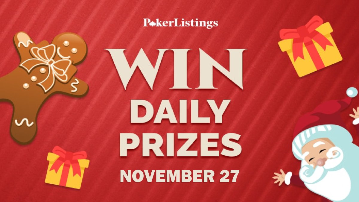 PokerListings on Twitter "🎁 Day 1 of the Pokerlistings Christmas
