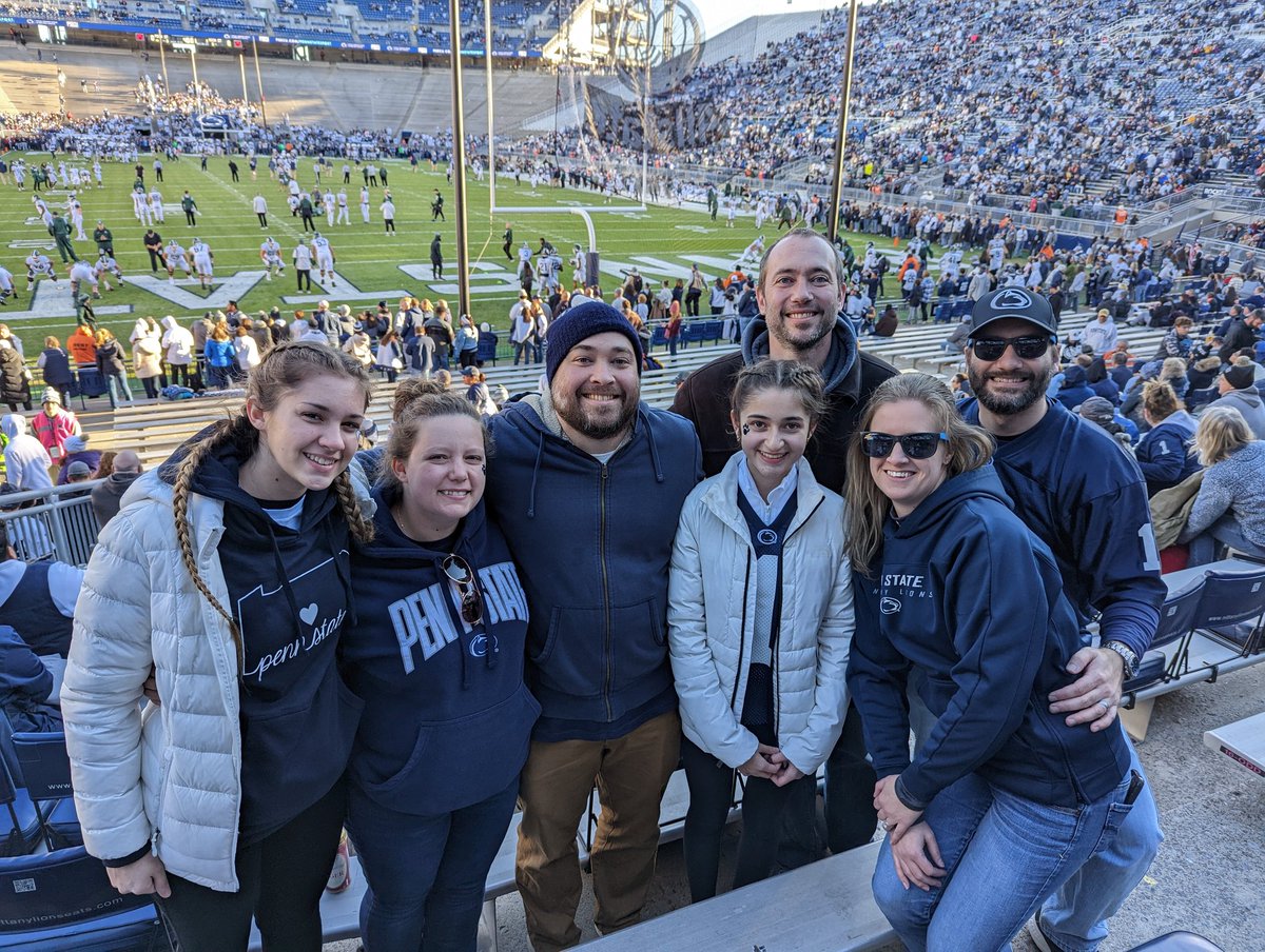StevenScheib's tweet photo. We are! @beaver_stadium https://t.co/E4XCxPrucg