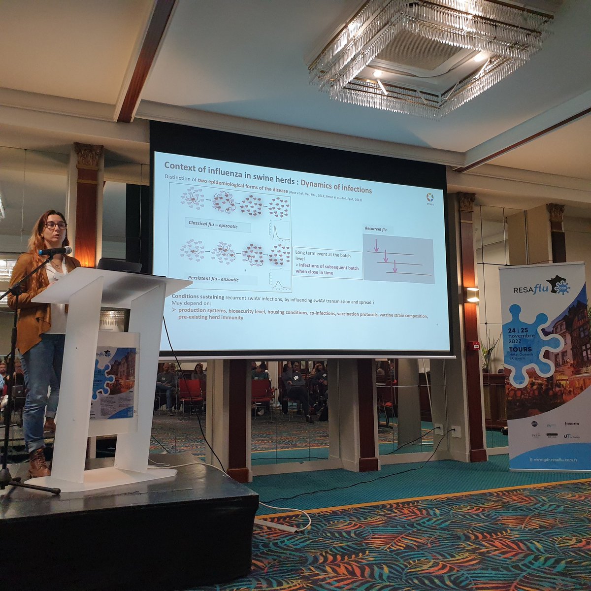 resaflu's tweet photo. The #scientific #program included three great sessions dealing with:
1) influenza #emergence and #dissemination #mechanisms
2) #influenza #pathophysiology and #virulence determinants
3) #prophylactic and #therapeutic #strategies https://t.co/NRugTPe81d