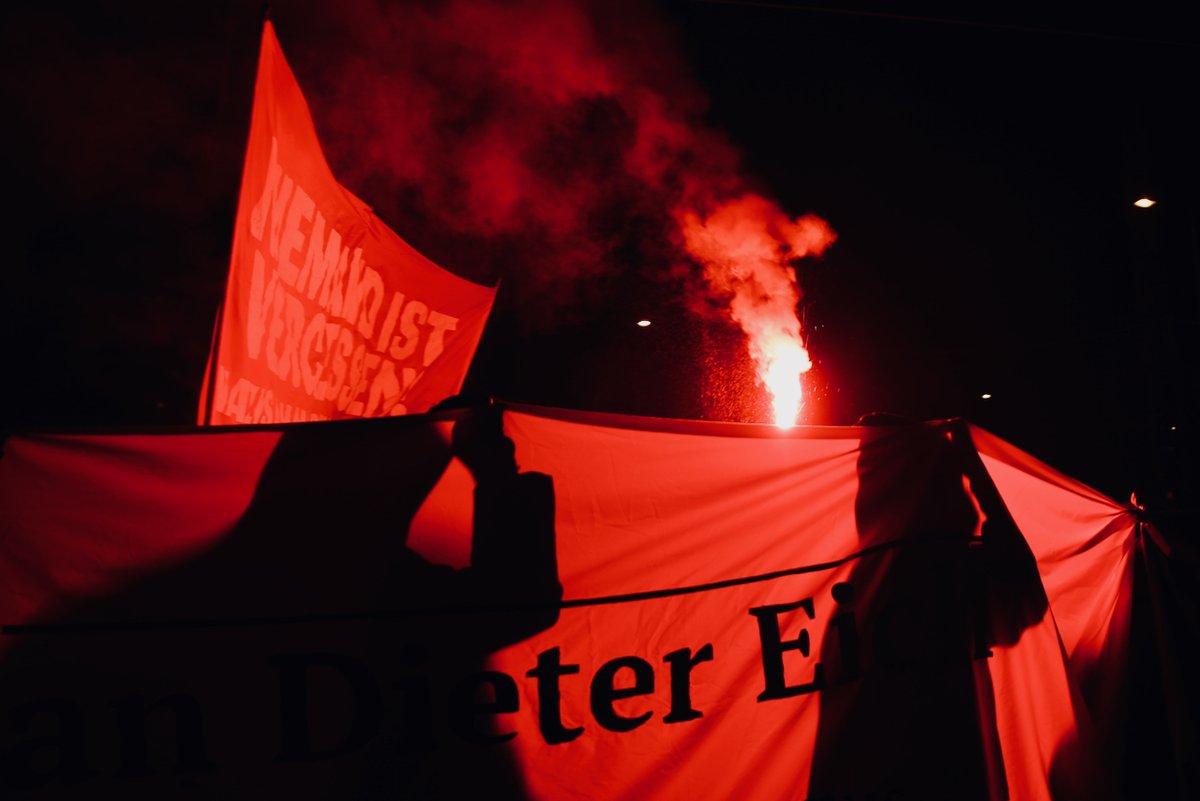 #b2611 #fightback Demo in Erinnerung an #SilvioMeier