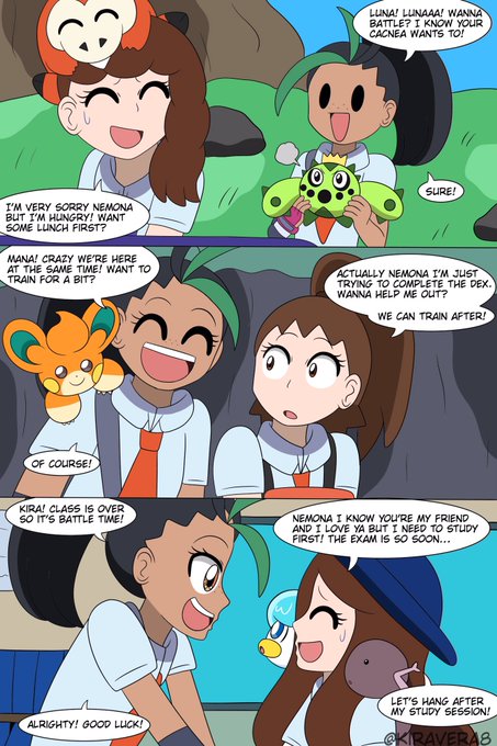 I love big sister nemona🥺 #PokemonScarletViolet 