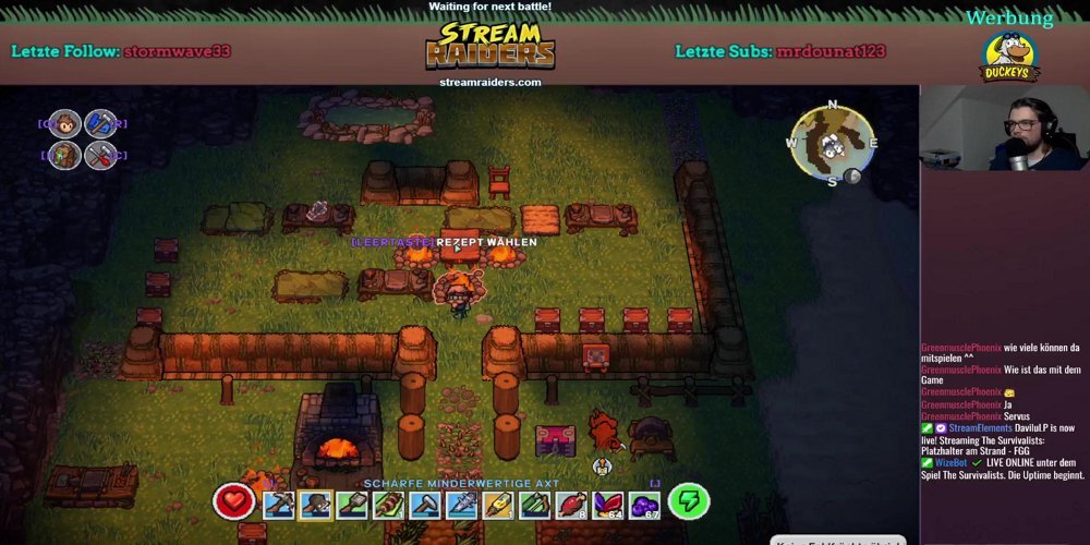 DaviluLP's tweet photo. Ich bin gerade Live mit The Survivalists auf Twitch. Seid dabei. #twitch #live https://t.co/EuhZUuPqXo https://t.co/sppjaJV4L5