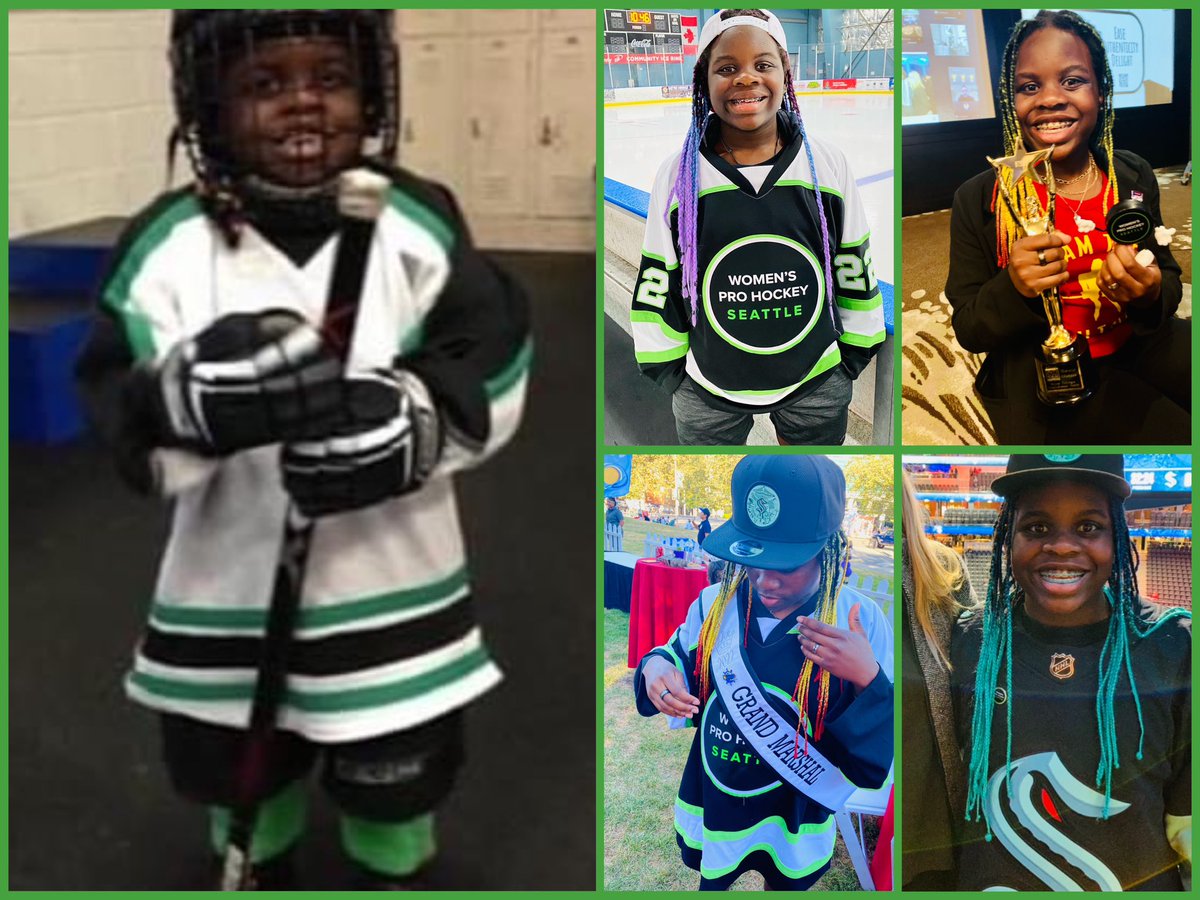 WPHSeattle's tweet photo. @NerdSalmon How it started…
… How it’s going.
#MaealieGlanzer #WomensProHockeySeattle #SeaFairGrandMarshall #SeattleSportsCommission #SeattleKrakenUnityFund @SeattleKraken @SeattleSC @BlackGirlHockey https://t.co/xjrfKNoNRd