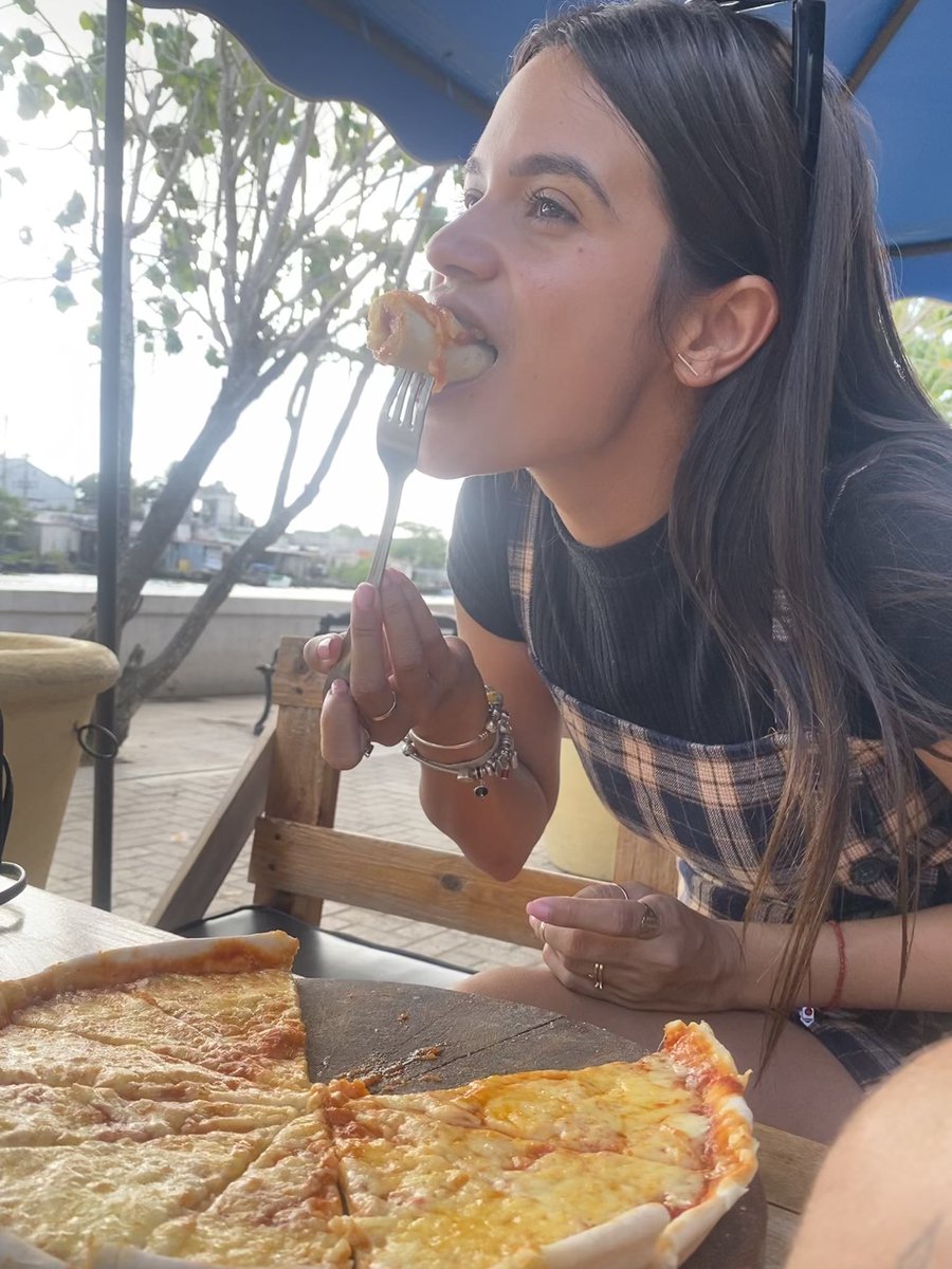 Esta es la única forma de quedarme tranquila y calladita jajaja