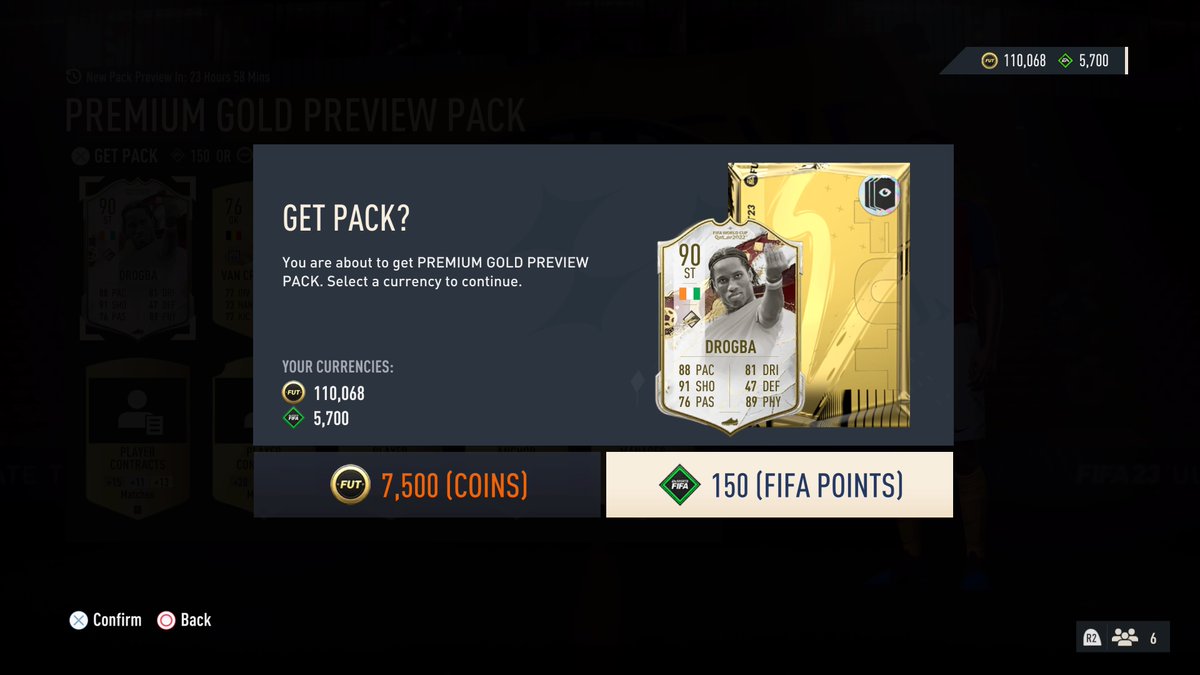 otrixz_'s tweet photo. Finally I got lucky! :,) #PS5Share, #FIFA23 #FIFAUltimateTeam #FUT23 #Drogba #WorldCupIcon https://t.co/MAMBo4lTOc