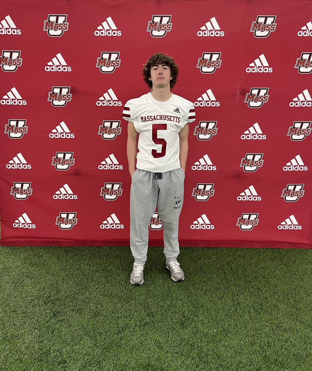Had a great experience today at Umass. Thanks for the invite! @UMassFootball @CoachRoPo @ValdamarTBrower @mikemorrisino