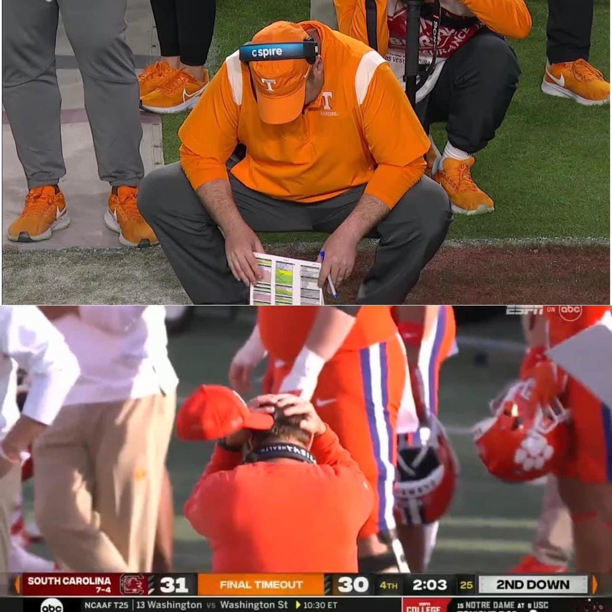 “Something in the orange tells me we’re not done.” <a href="/zachlanebryan/">Zach Bryan</a> <a href="/GamecockFB/">South Carolina Football</a>