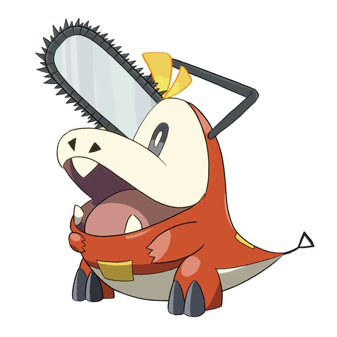 偽チェンソーマンが登場したので偽ポチタを描いた 