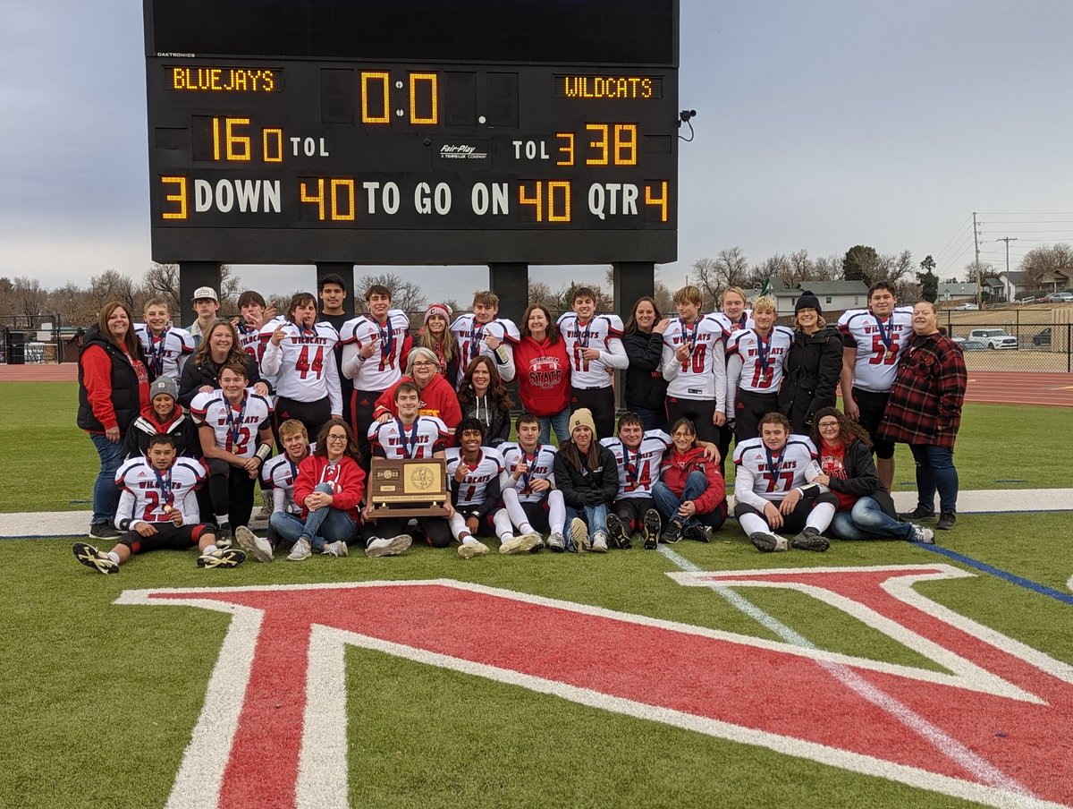 IngridRicke's tweet photo. State Champion Cunningham Wildcats!! https://t.co/tyEINYcVVL