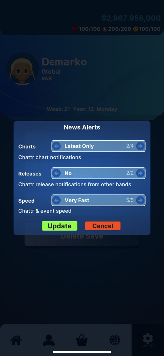 Music Wars Rockstar On Twitter Testers Added The Option To Adjust music-wars-rockstar-on-twitter-testers-added-the-option-to-adjust
