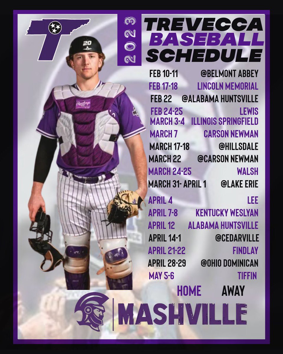 Trevecca Baseball tweet media
