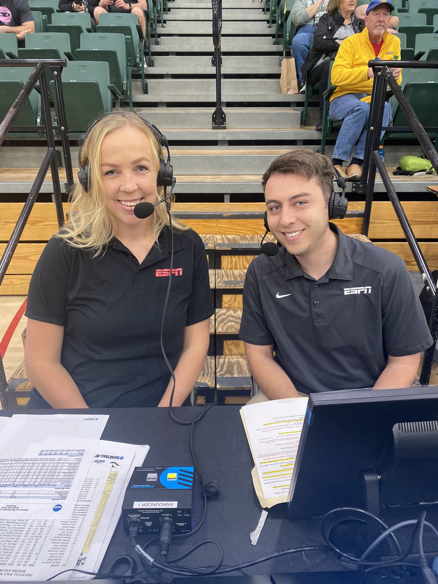Holiday Beach Classic 🏀 🏖 concludes with San Jose State ⚔️ 🆚 Cal Poly 🐎 at 2:30 PT on ESPN+ from beautiful San Luis Obispo, CA

Alongside former Stang &amp; Big West Player Of The Year <a href="/MollySchlmr/">Molly Schlemer</a> 📺 🎙