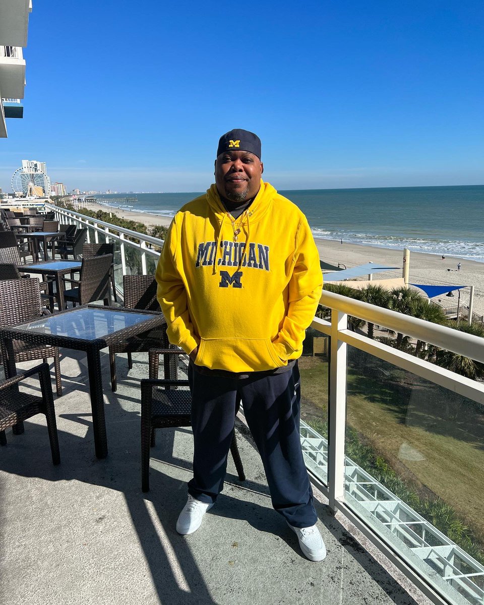 Big_Unk_KB's tweet photo. Till the day I die #GOBLUE College Football 🏈 Playoffs here we come 2years in a Row https://t.co/eSswpECgDb
