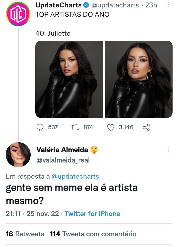 Peramooore's tweet photo. @juliette 🚨 ATENÇÃO CACTOS: 🚨
VAMOS DERRUBAR A CONTA DA VALÉRIA?

Ela já me bloqueou inclusive! 😡
Ninguém toca na Ju!

"JULIETTE SAI DE CASA" https://t.co/Vs2VhL9Pj9