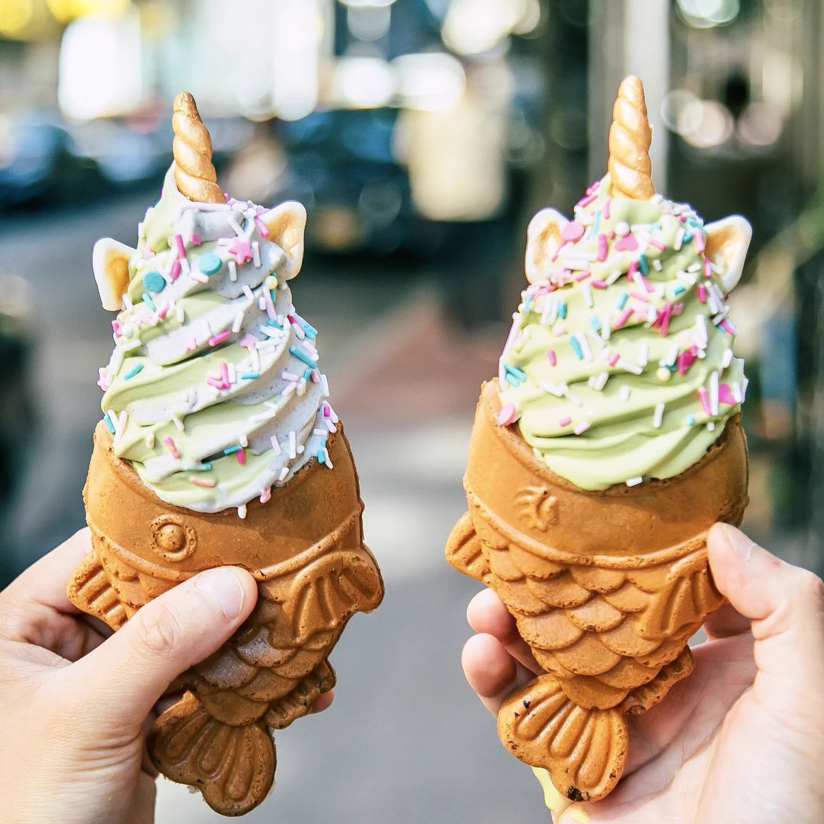 異国の地で進化していた！たい焼きがアメリカで驚きの変貌！