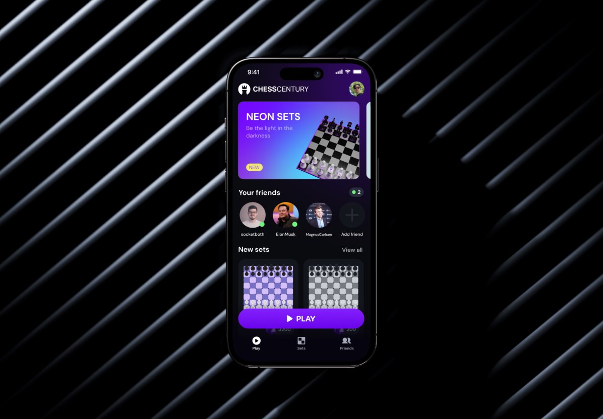Look at our new gorgeous app we're launching soon...

#chess #mobileapp #uidesign #gaming