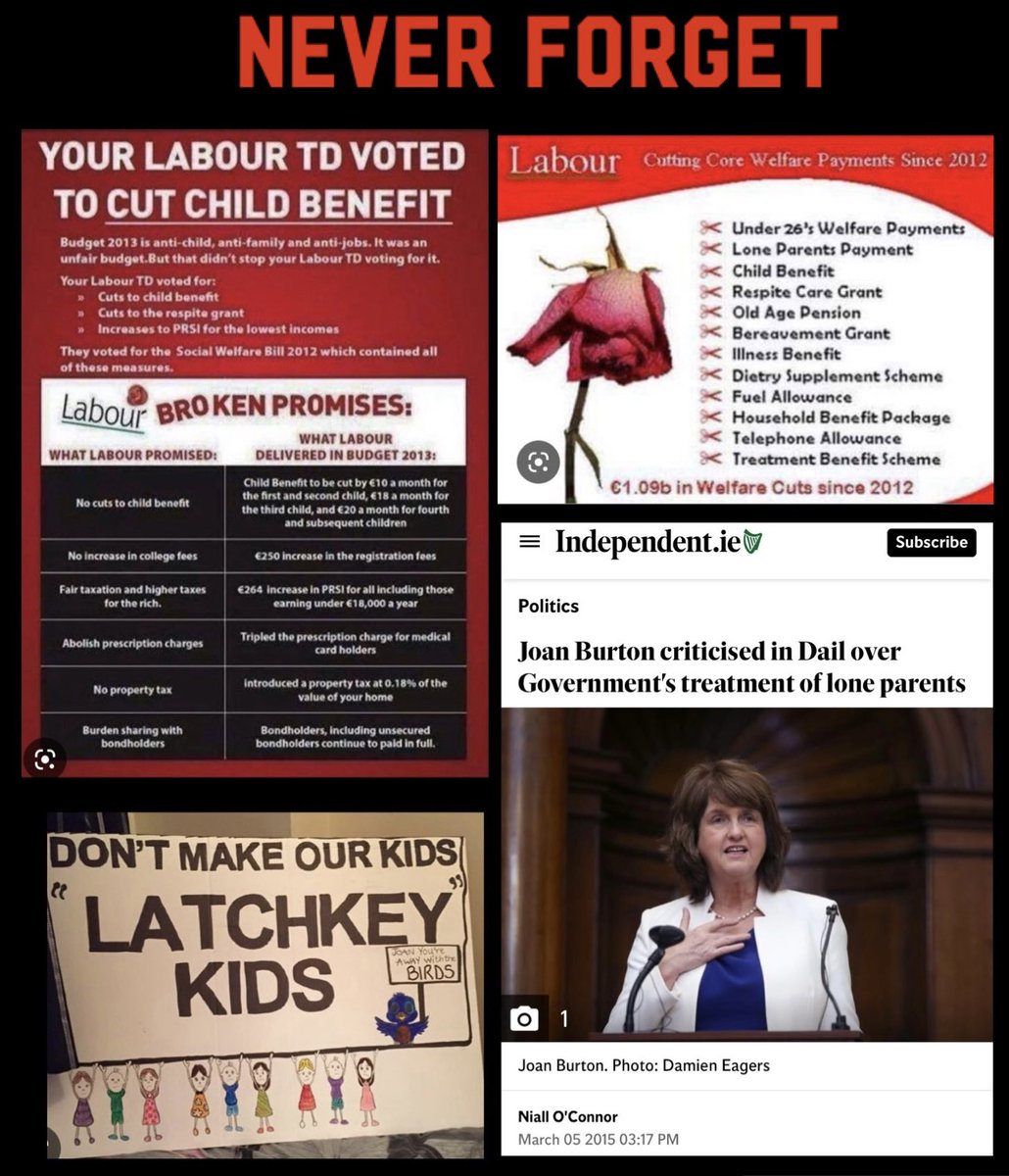 EricaHome1's tweet photo. @labour @RebeccaMoy @ivanabacik @AodhanORiordain @MarkWall1 @DuncanSmithTD @marie_sherlock @LabourDubSC @LabourDublinSW @LabourDBN @LabourDublinCen @LabourMeath #NeverForget
#NotWithLabour
#RaiseTheRoof https://t.co/PwhyIOy7e6