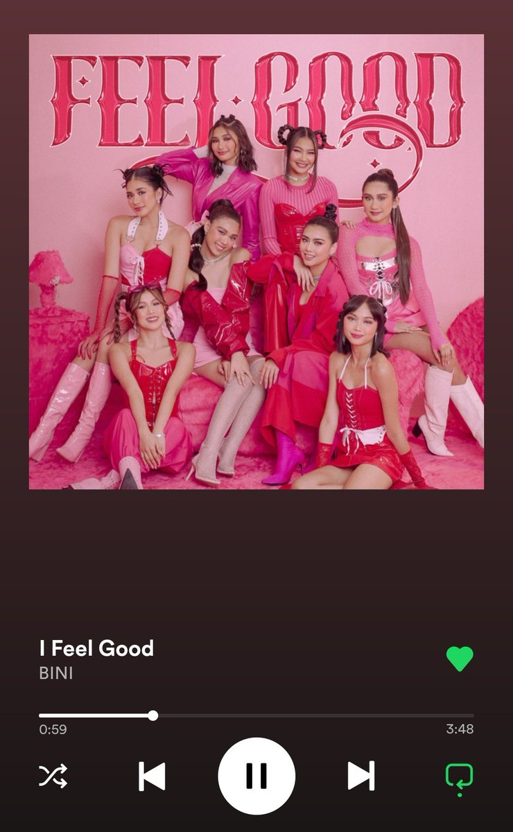 OMG found this ppop gem earlier and it's on repeat ever since!!! Why haven't I heard this before???? 💗 #BINI #BINI_FeelGood