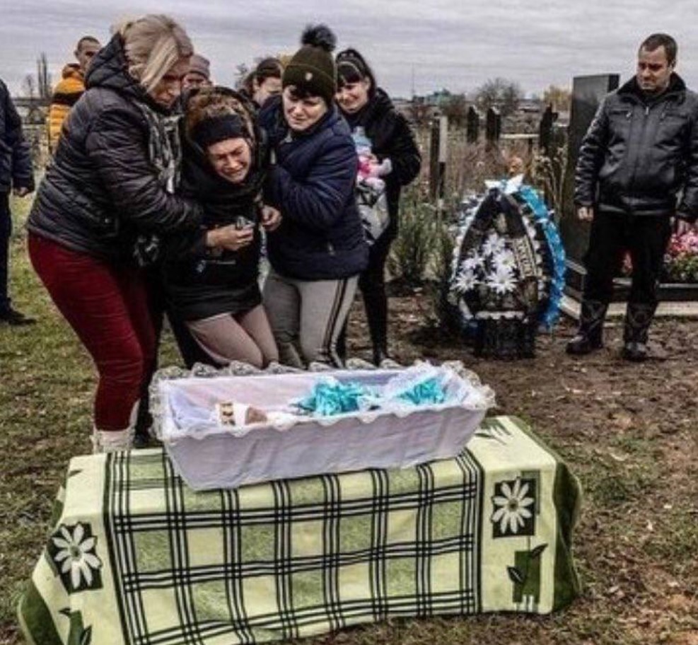 Похороны погибших на Украине