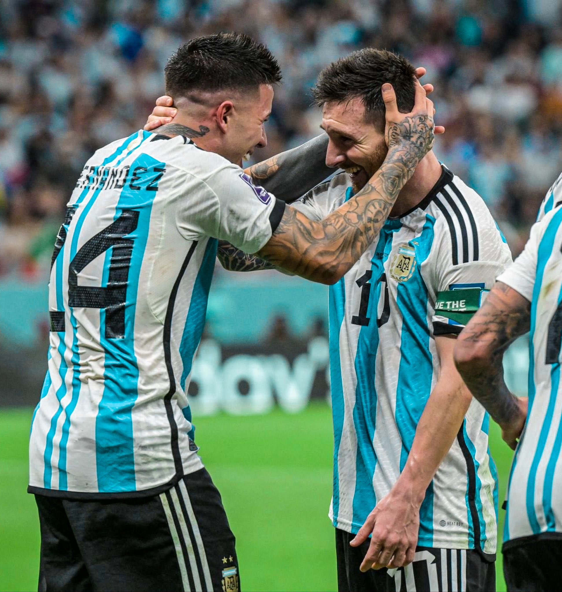 All About Argentina 🛎🇦🇷 on Twitter: "🇦🇷 Messi: “Enzo is very important  player for us. I'm very happy for him.” https://t.co/xrQRyu7WSN" / Twitter