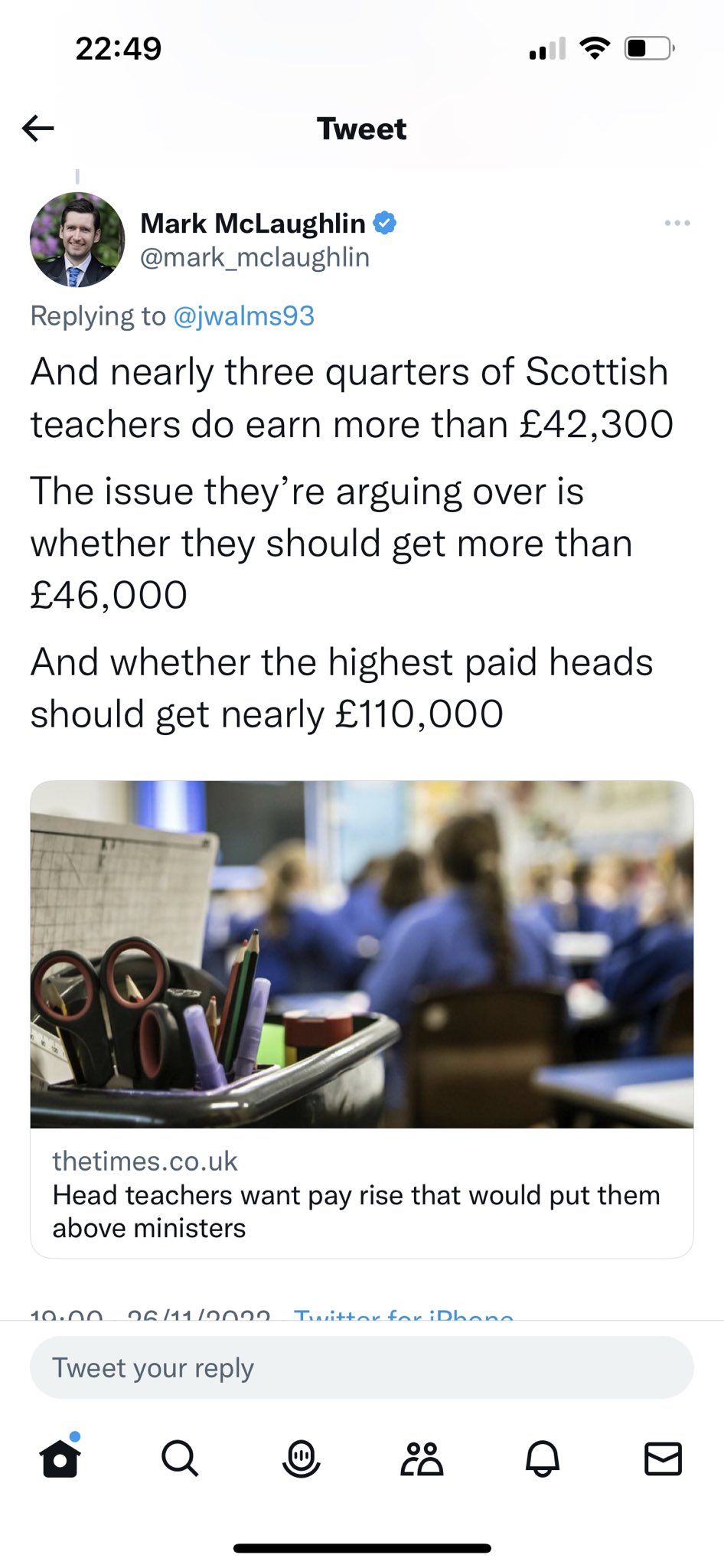 musical mistress on Twitter: "Complete lie! 74% of teachers are on the ...