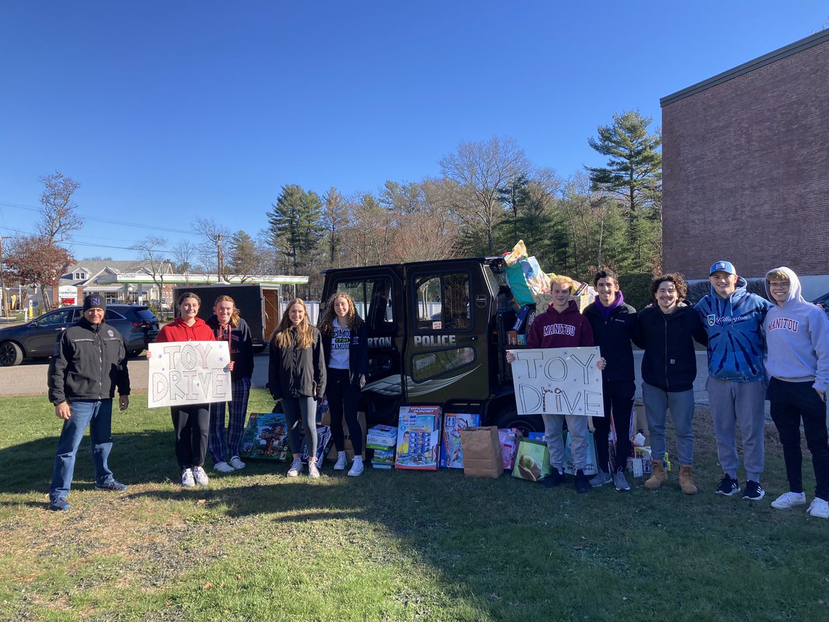 Thank you to all who came out to support todays toy drive with the <a href="/NortonSchools/">Norton Public Schools</a> Math honor society <a href="/ChiefClark81/">Brian Clark</a> <a href="/TheC2foundation/">TheC2foundation</a>