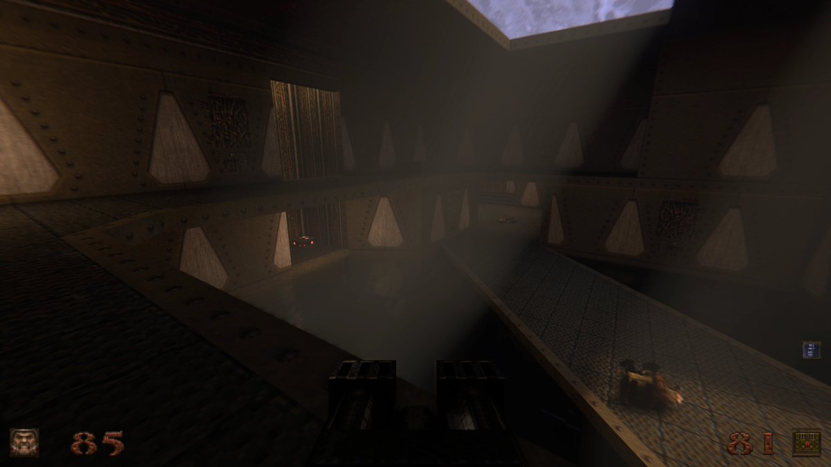 Quake with the new ray tracing mod is quite brilliant