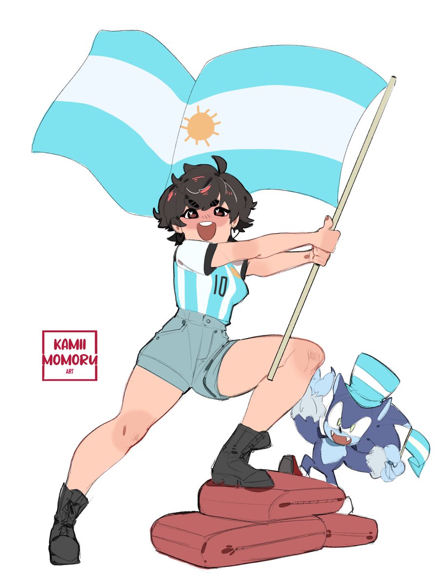 kamii_momoru's tweet image. VAMOS ARGENTINAAAA